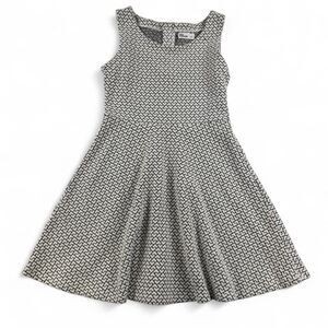 Epic Threads Women's Black & White Heart Print Dress | Size Large